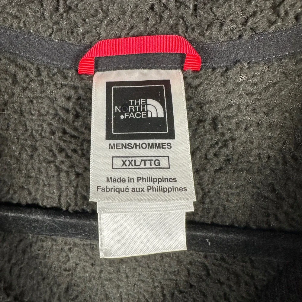 The‎ North Face Mens XXL Full Zip Sherpa Fleece Jacket Black Outdoor Cozy